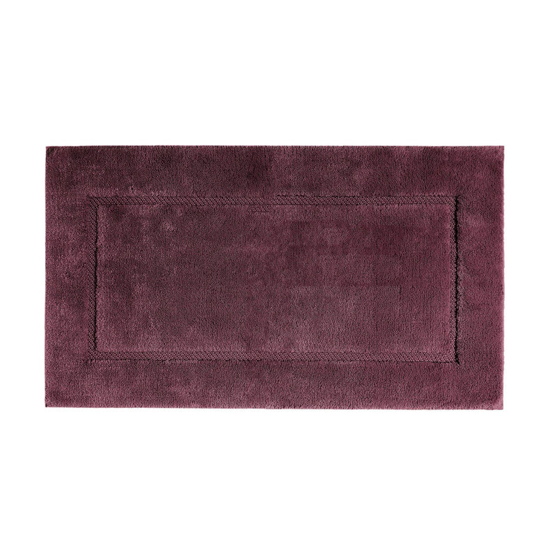 Egoist Bath Rug, Bordeaux, 24" W x 39" L