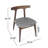 Casaleggio Fabric And Rubberwood Dining Chairs-1685447601