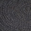Round Solid Colour Hand Woven Area Rug-43279606