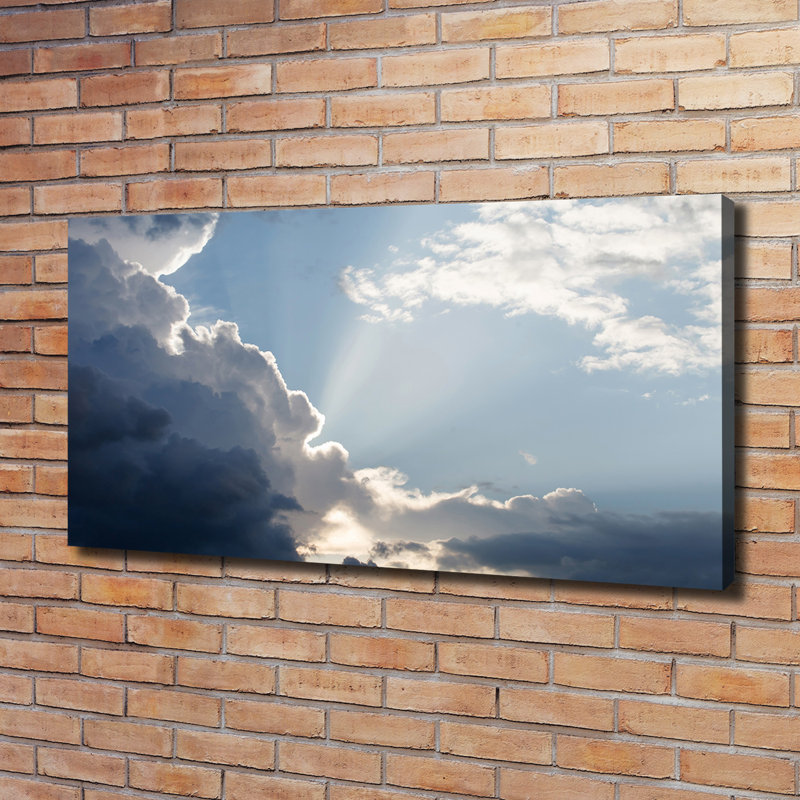 Clouds In The Sky - Wrapped Canvas Print