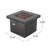 Rosia Square Concrete Propane Smokeless Fire Pit Table with Hidden Fuel Tank-33427782