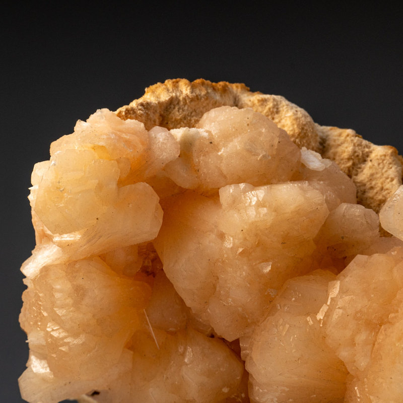 Stilbite sur Matrix du Jalgaon District, Maharashtra, Inde