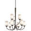 Lustre à niveaux 9 lumières Bergstrom-292951211