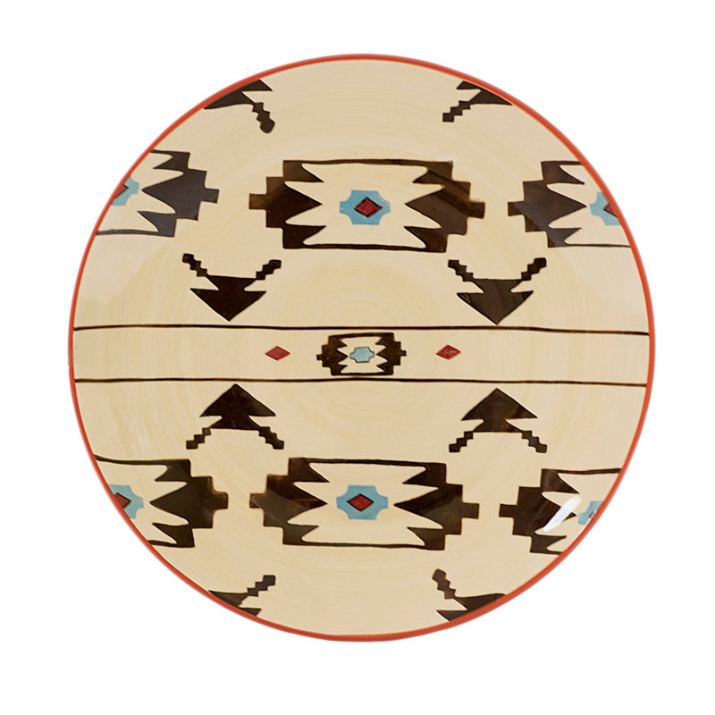 Artesia Aztec Design Southwestern Serving Platter