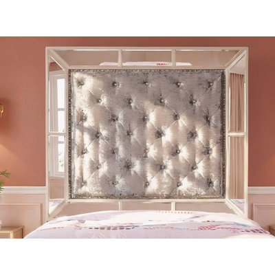 Sydney Silver Champagne Twin Bed