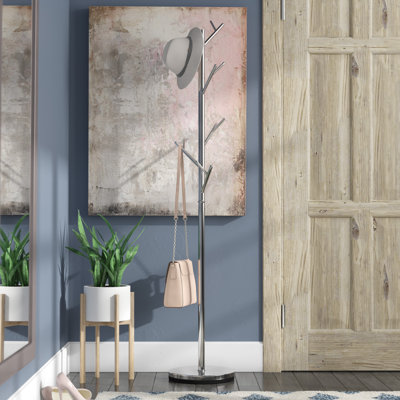 Metal Freestanding 11 - Hook Coat Rack