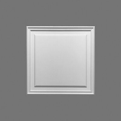 23.62'' H x 23.62'' W x 0.62'' D Plastic Onlay Scroll