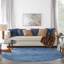 Tapis intérieur / extérieur bleu marine / bleu Nourison Essentials-1733886426