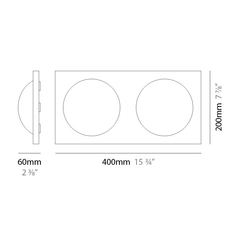 Dome 2-Light Bath Bar