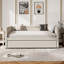 Lit de jour simple rembourré avec couchette-1292857490