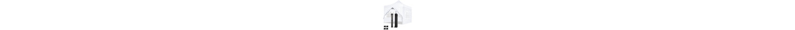 3x3m Heavy Duty Pop Up Canopy Tent with 4 Sidewalls-2004852655