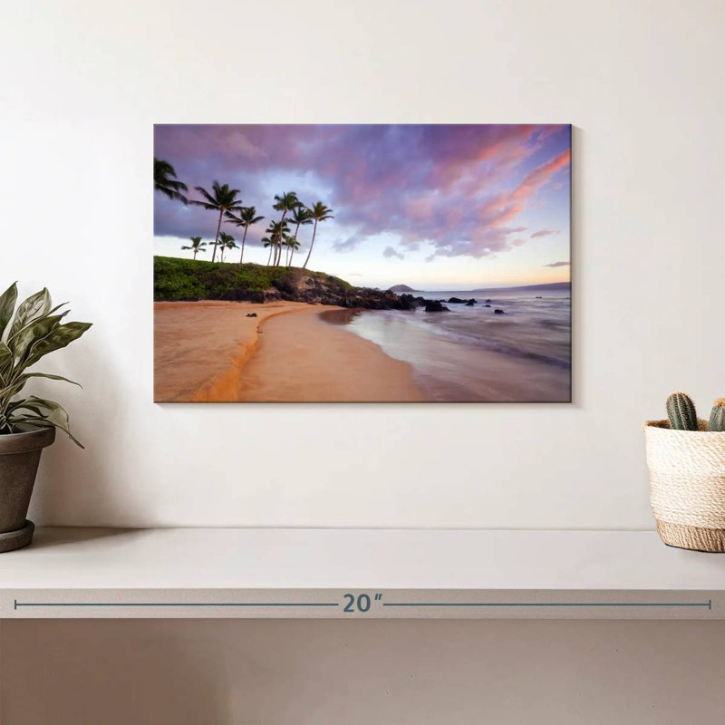 Gillard South Maui Gillard coucher de soleil, H 8 po x l 12 po