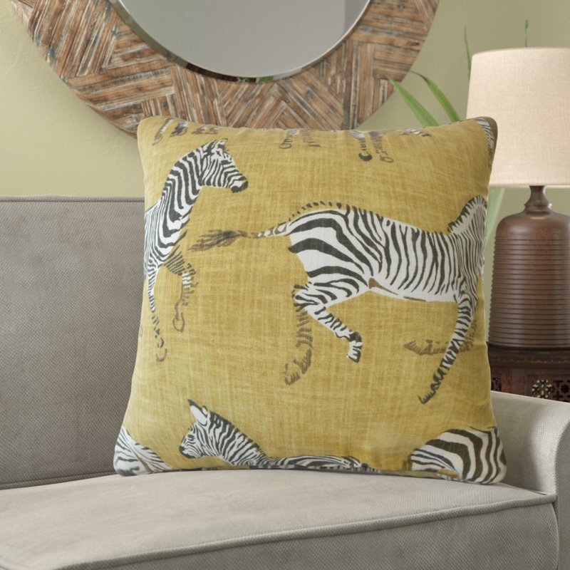 Oreiller en coton Ogden, 12 po x 18 po, Rouge / Noir / Blanc, Coussin lombaire