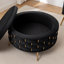 Repose-pieds rond avec rangement Cristen-567905242