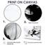 Reproduction d'art mural abstrait monochrome noir et blanc-1649537141-1649537151