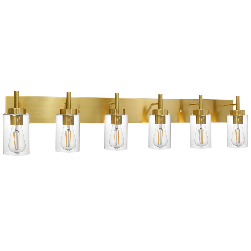 Krystian 6 - Light Dimmable Vanity Light, Brass