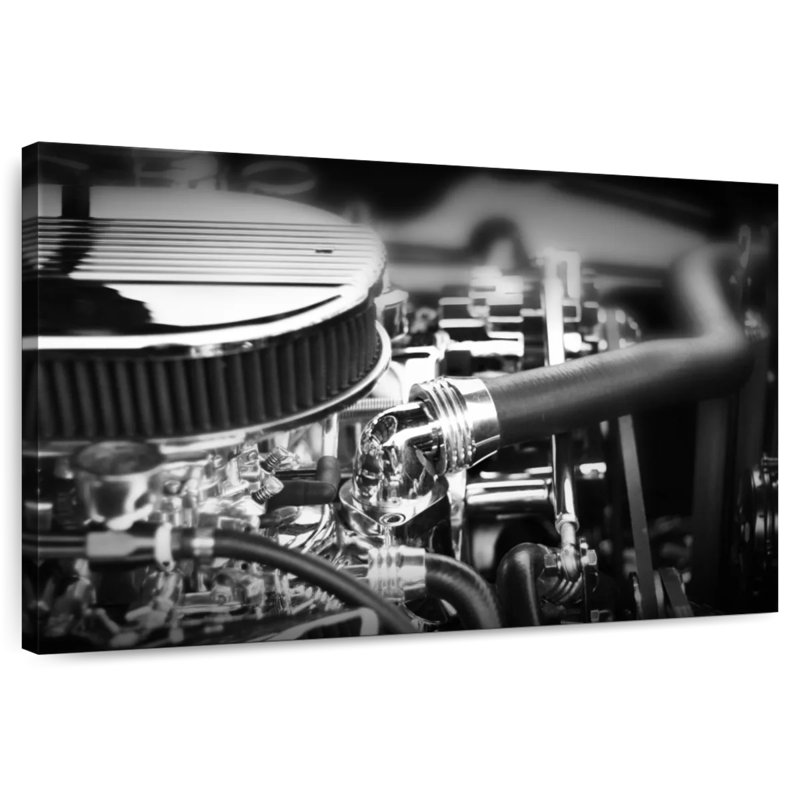 Moteur Mehar Muscle Car, H 16 po x l 24 po