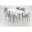 Quevon Ceramic Tile Rectangular Dining Table,dinning table,dining room table-283583328-283226536