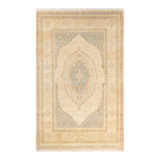 Classic One-of-a-Kind 4' 1" X 6' 4" Hand Knotted Area Rug