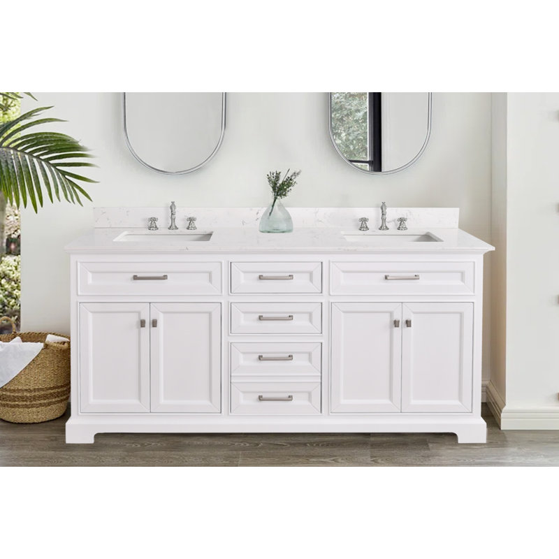 72 Inch Bathroom Vanity With Double Sinks