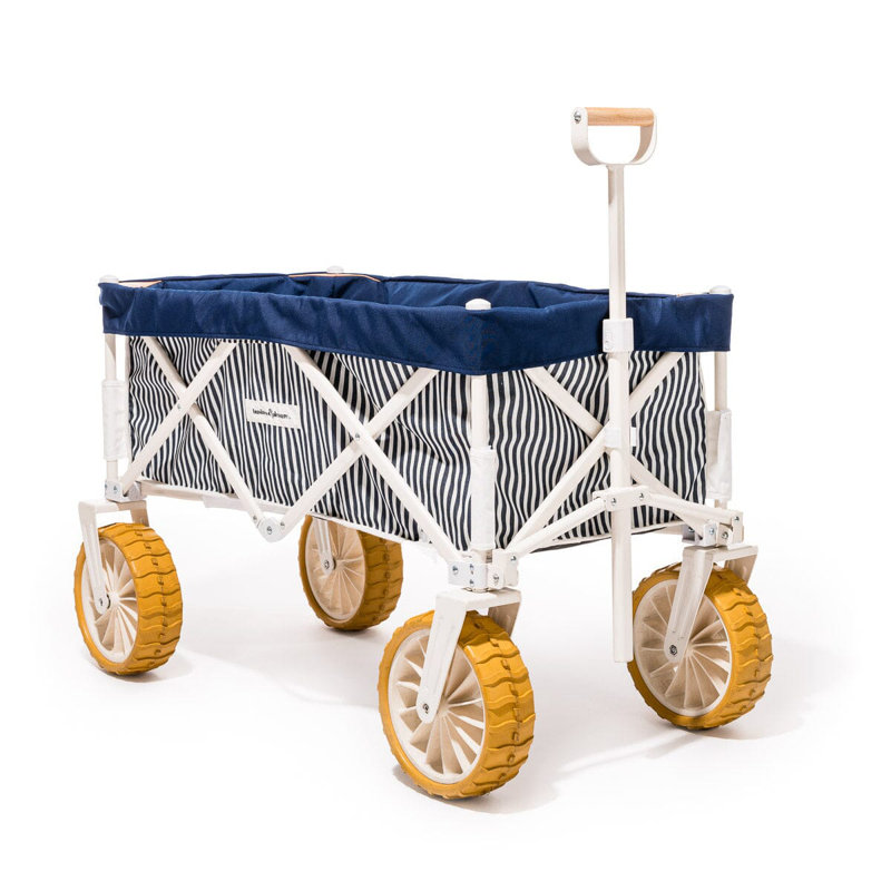 Le chariot de plage, Marine