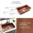Angelico Copper 33" Single Bowl Drop-In Kitchen Sink with 4 Holes
