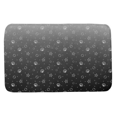 Tapis pour salle de bain coquillage Mcguigan