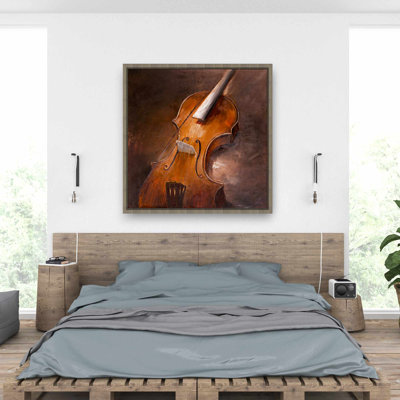 Alto - Musical Contemporary Framed Canvas for Home Decor