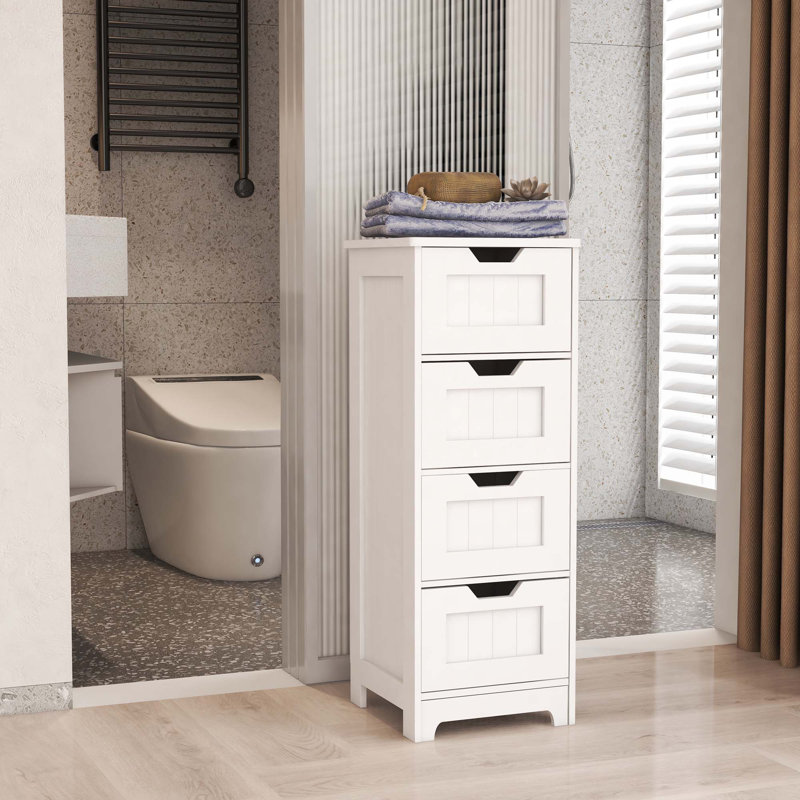 Rangement pour salle de bain avec 4 tiroirs