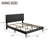 Mauriciu Platform Bed Frame with Button Tufted Headboard and Wooden Slats Support-1531943257-1531943262