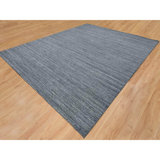 Shelbee One-of-a-Kind 12'1" X 15'1" New Age Wool Area Rug Grey