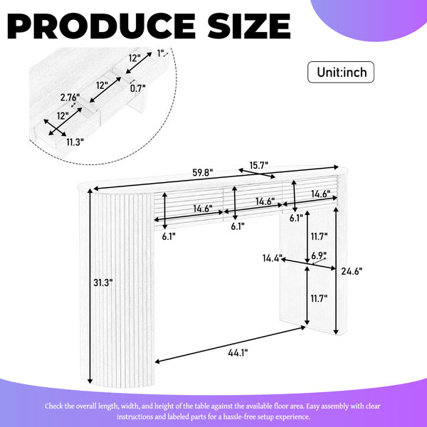 Dimensions du produit