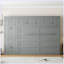 Lit escamotable moderne avec armoires-2031429646