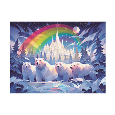 Michael David Ward North Pole Magic Canvas Art