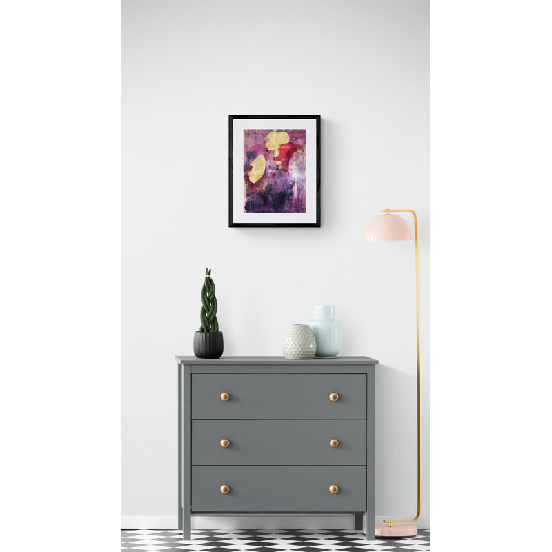 7.2.12 Print by Simona Gocan, Black Framed Paper, 20" H x 16" W