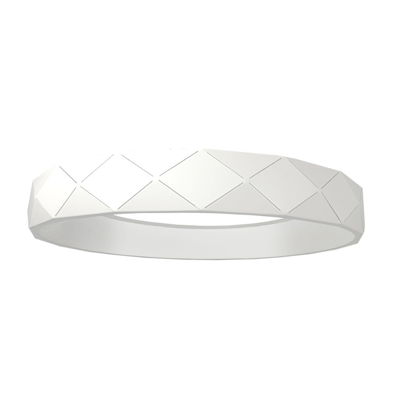 LED Flush Mount, White
