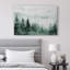 Paysage de forêt Woodland «Foggy Forest Whispers Mystical Pines» sur-99141728-99141731