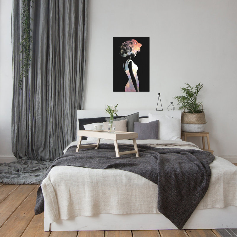« from above », impression sur toile tendue, H 18 po x l 12 po x P 1,5 po