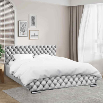 Giorgio Plush Velvet SIngle Bed