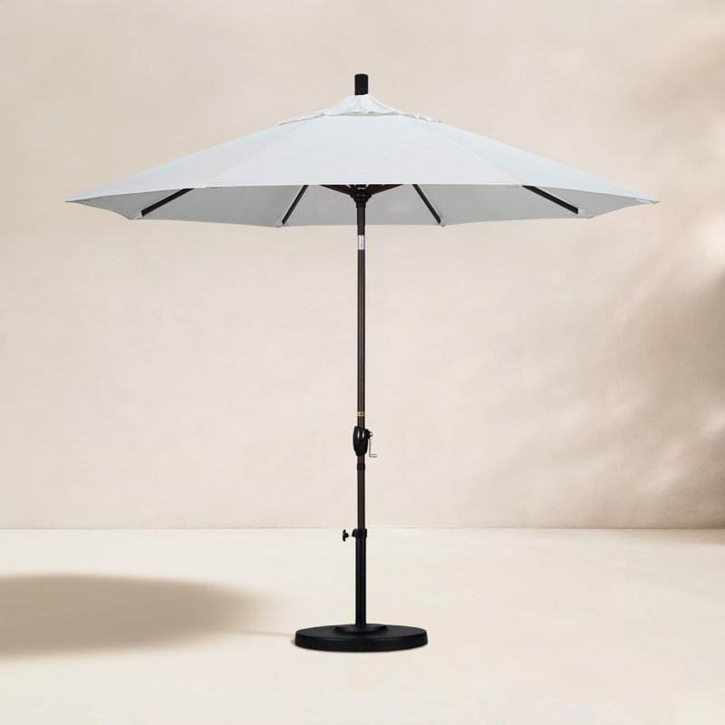 Parasol de marché 9 pi Iuka, Toile Sunbrella® naturel, 225