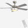 Bobine 5 - Blade LED Standard Ceiling Fan with Remote Control and Light Kit Included