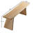 Solid Wood Bench Farmhouse Dining Bench Accent Bench