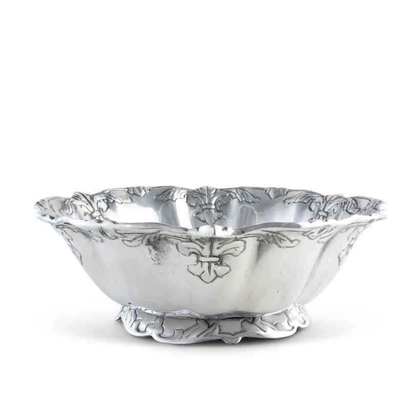 Fleur De Lis Salad Bowl