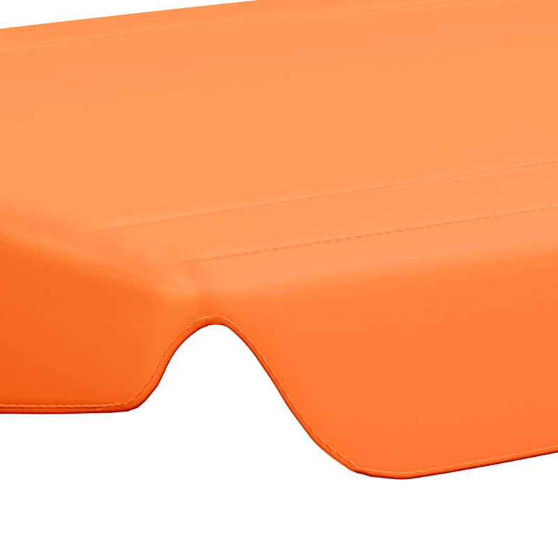 Auvent de remplacement en tissu orange Maylin, 74 po / l 66,1 po x P 57,1 po / 43,3 po, Orange