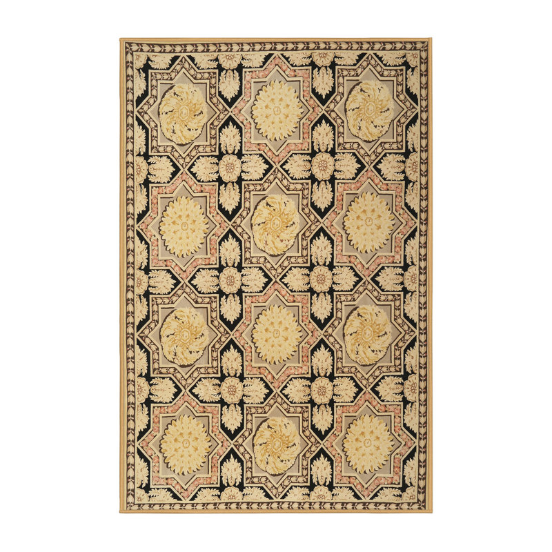 Floral Indoor Rug, Rectangle 5' x 7'