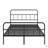 Queen Bed Frame With Headboard And Footboard, Metal Platform Bed Frame, All Metal Slats Support, Under Bed Storage, No Box Spring Needed, Easy Assembly