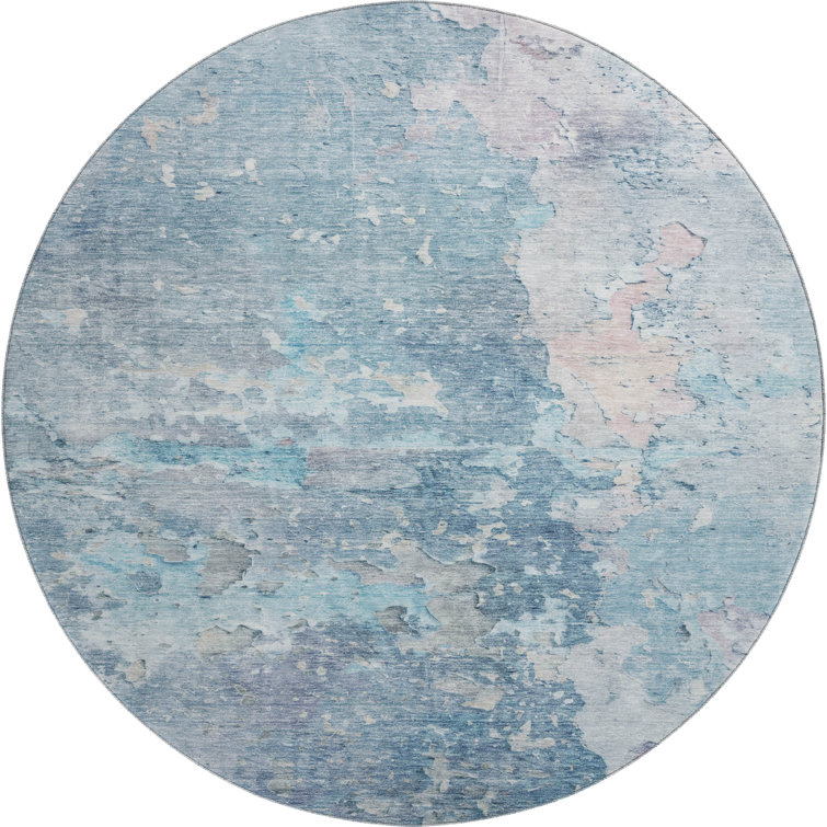 Premium Machine Washable Larock AMF1234 Abstract Rug