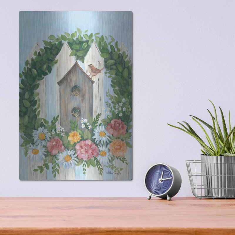 «A Spring Welcome» par Pam Britton, H 16 po x l 12 po