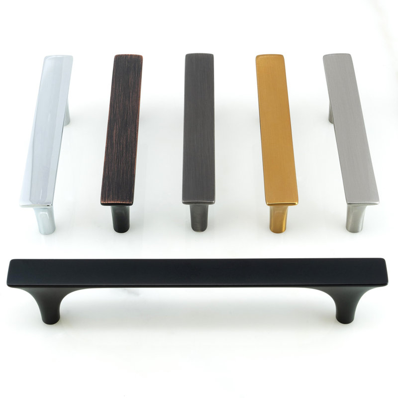 New Collection  Center Bar Pull, 5", Brushed Nickel