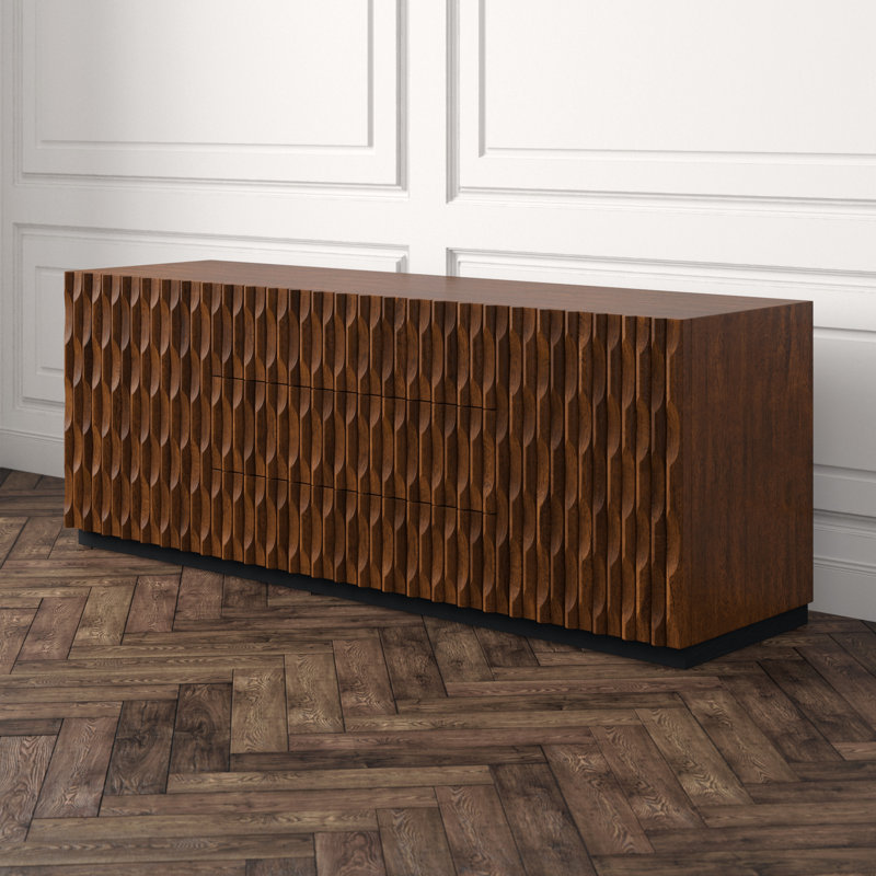 Alameda 81.5'' W Solid Wood Sideboard